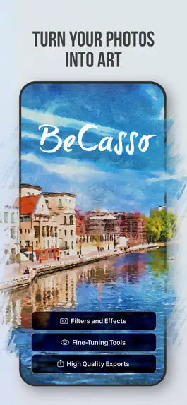 Game screenshot BeCasso: Filters for pictures mod apk