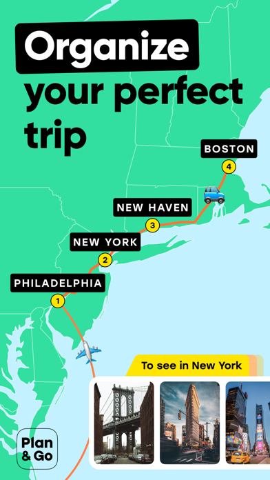 Trip Planner, Travel – Plan&Go Screenshot