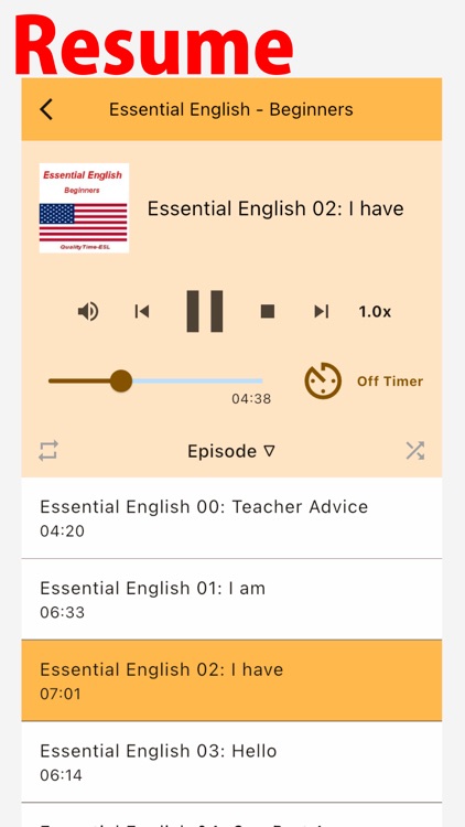 Continuous English: CL Player screenshot-3