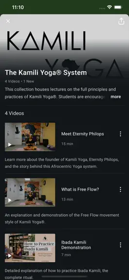 Game screenshot The Kamili Yoga Student App apk