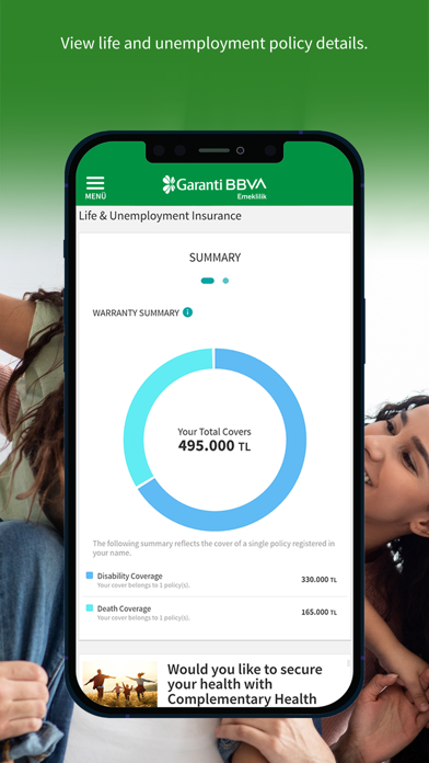 Garanti BBVA Emeklilik Mobile Screenshot