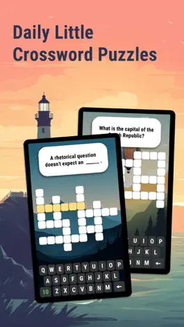 Game screenshot Daily Little Crossword Puzzles mod apk