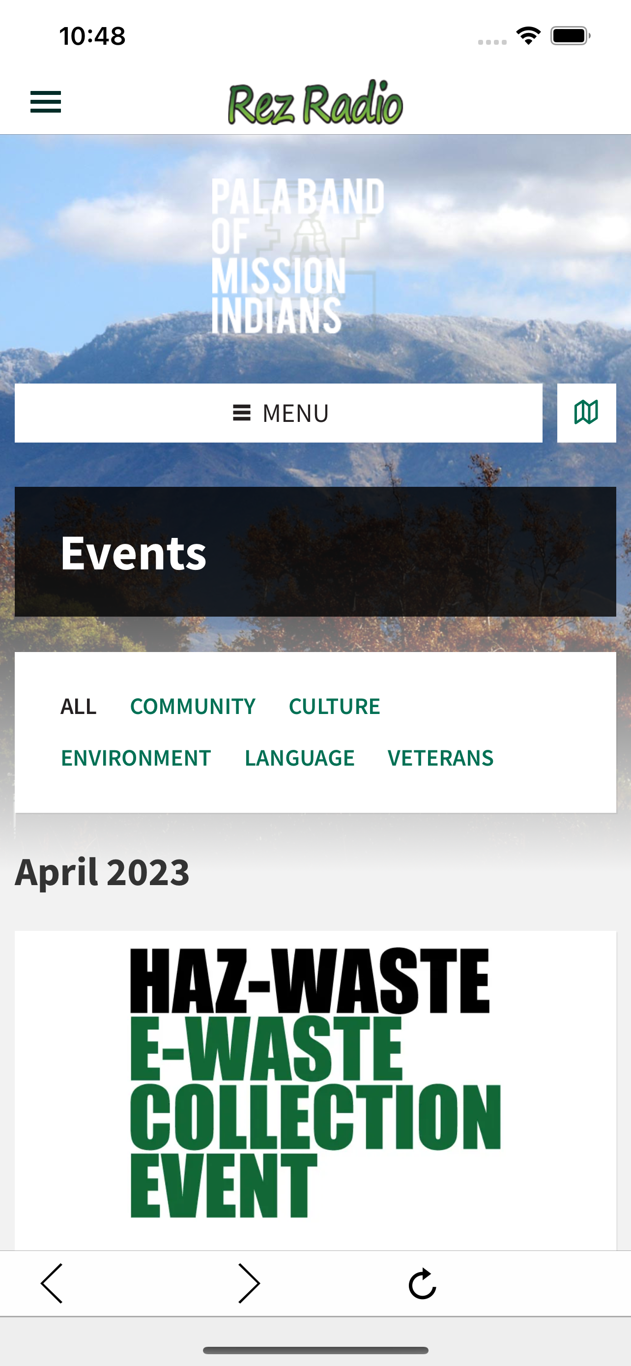 Rez Radio App