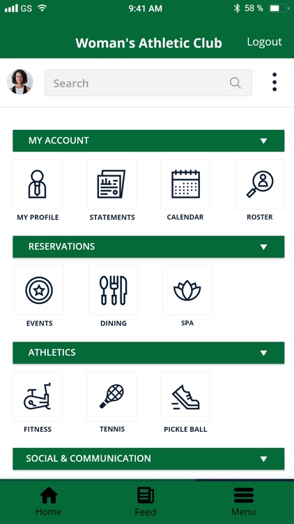 Woman's Athletic Club screenshot-3