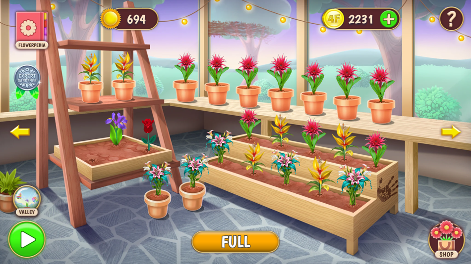 #3. Hidden Objects: Flower Quest (iOS) Podle: X3M Labs Ltd