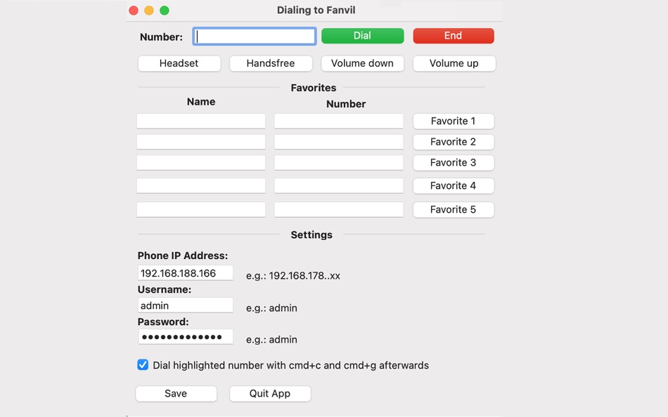 Dialing to Fanvil (macOS) Podle: Benjamin Ziebarth Dialing to Fanvil (macOS) Podle: Benjamin Ziebarth