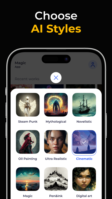 MagicApp - AI Art generatorのおすすめ画像3