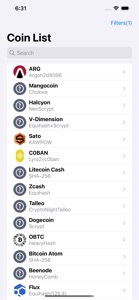 Crypto Miner Stats screenshot #1 for iPhone