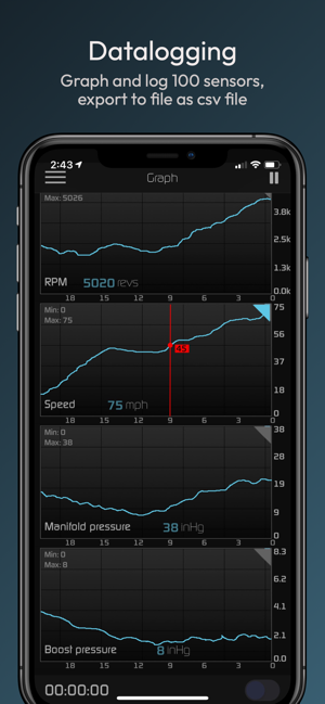 ‎Hondata Vollständiger Screenshot