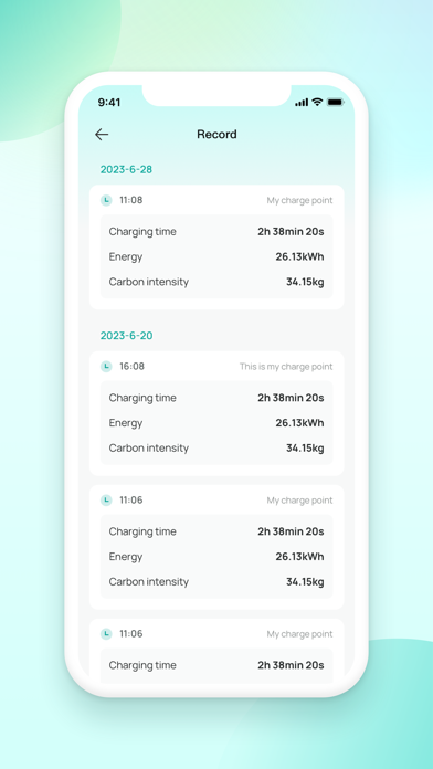 HomeCharger Screenshot
