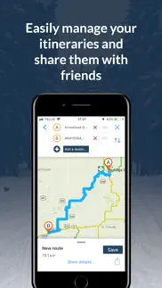 snowmobile north dakota iphone screenshot 3