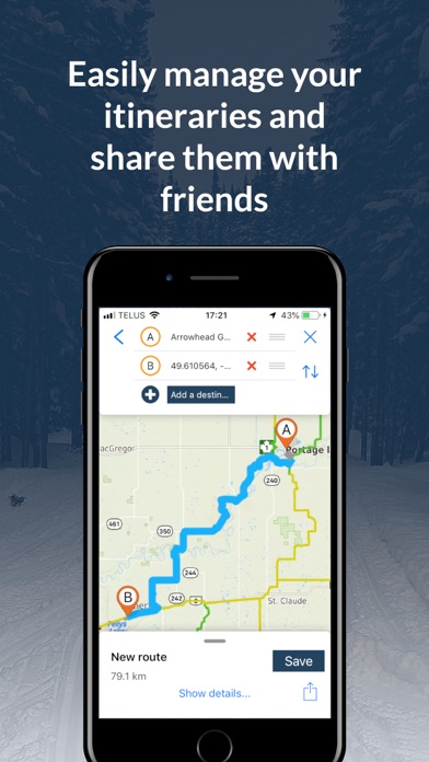 Snowmobile North Dakota Screenshot