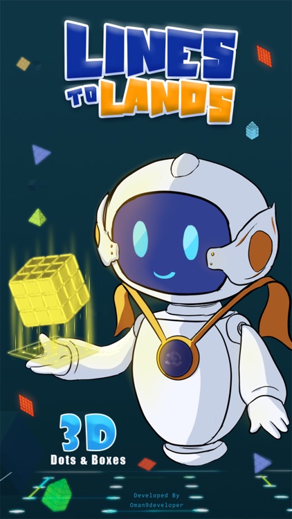 3D Dots & Boxes (Lines2Lands)