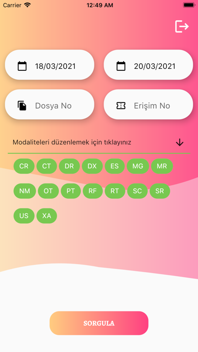 Mergen PACS Screenshot