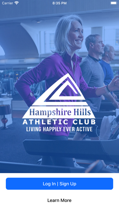 Hampshire Hills Athletic Club Screenshot
