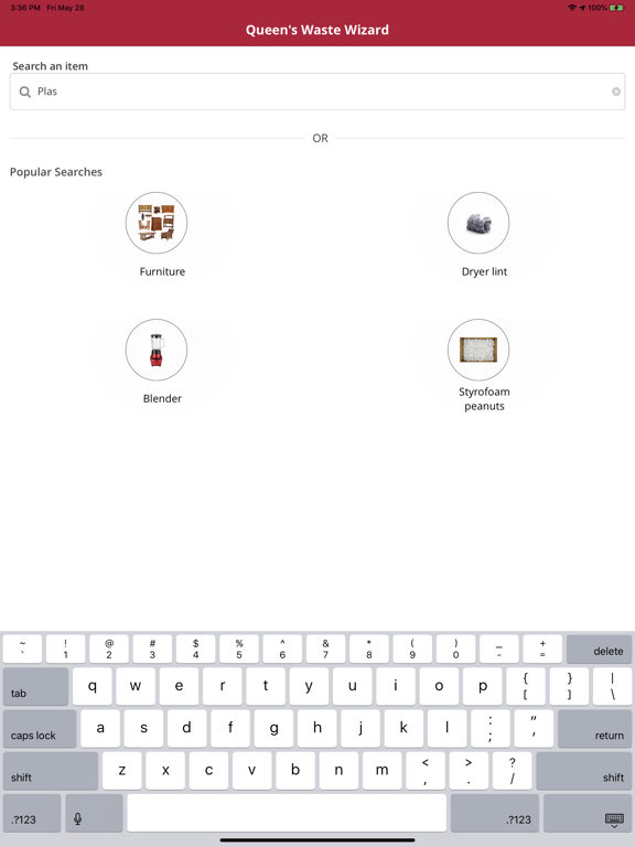 Screenshot #4 pour Queen's Waste Look Up Tool