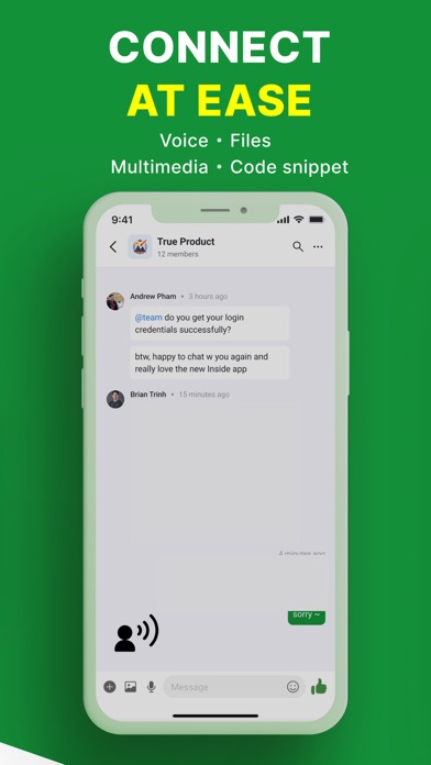 Rework Message Screenshot