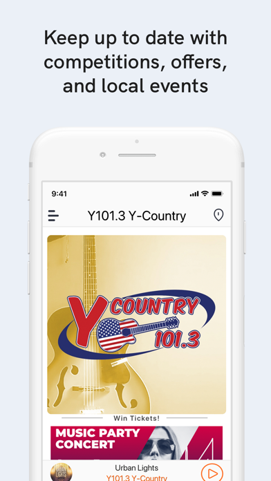 Y101.3 Y-Country Screenshot