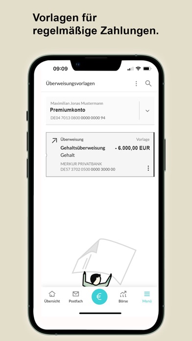 MERKUR PRIVATBANK Banking Screenshot