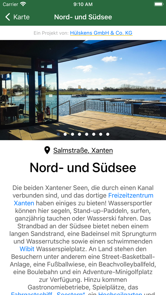 #5. Baggerseen-Guide Niederrhein (iOS) 由: Niederrheinische Dienstleistungsgesellschaft für Kies und Sand mbH