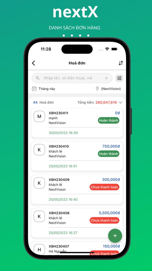 #1. NextX CRM (iOS) 由: NEXTVISION JOINT STOCK COMPANY