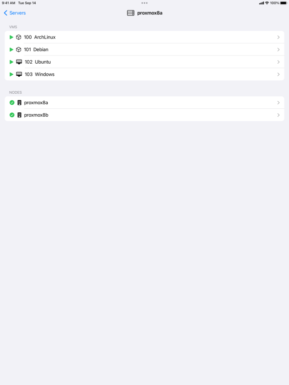 Screenshot #4 pour Proxmote
