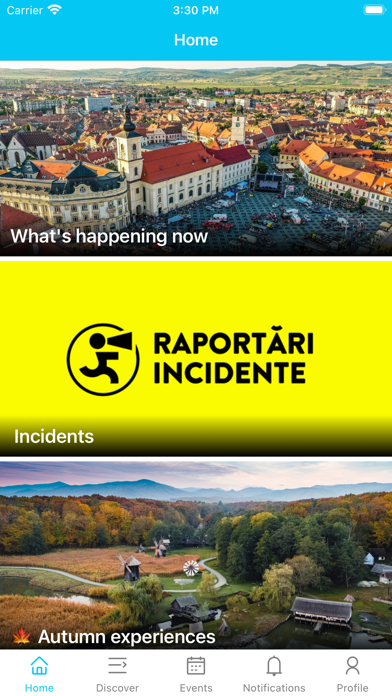 Sibiu City App Screenshot