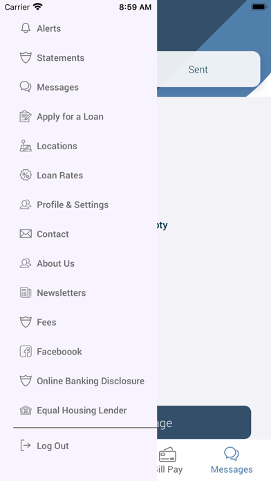 P&G Mehoopany Employees FCU Screenshot