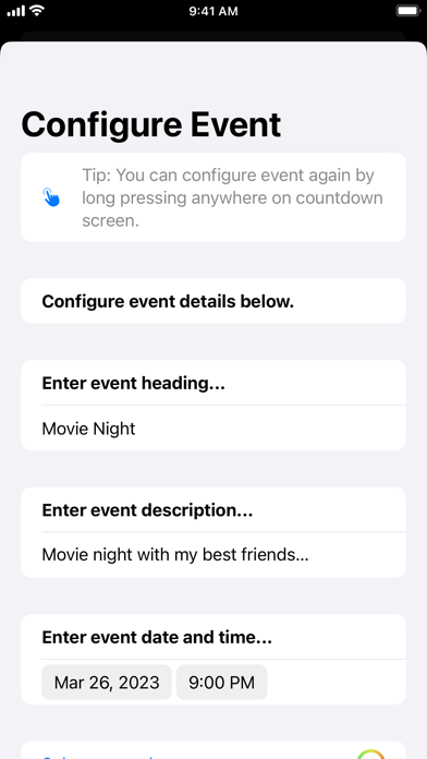 ASE Timer Screenshot