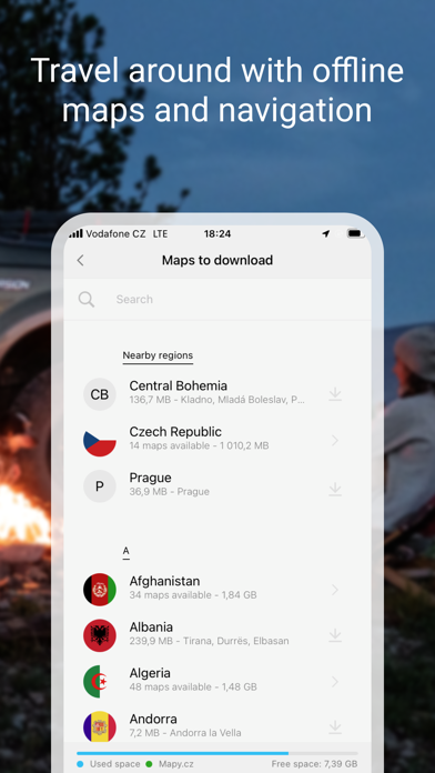 Mapy.cz: maps & navigation Screenshot