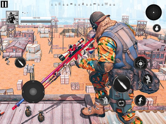 Screenshot #4 pour Jeux de combat d tir militaire