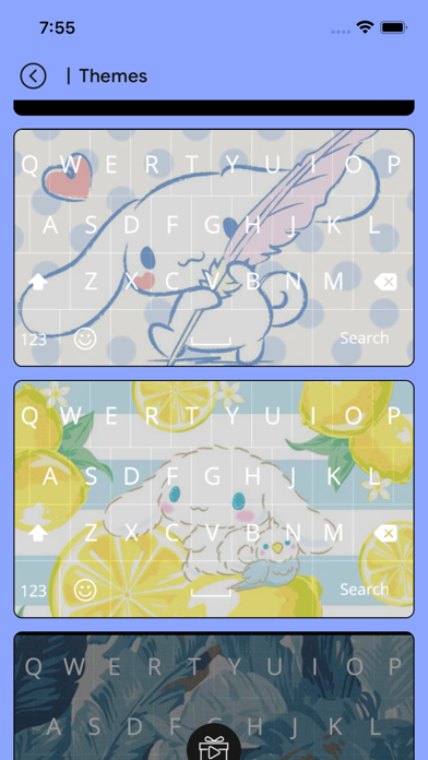 Screenshot #3 pour Cinnamoroll Characters - theme