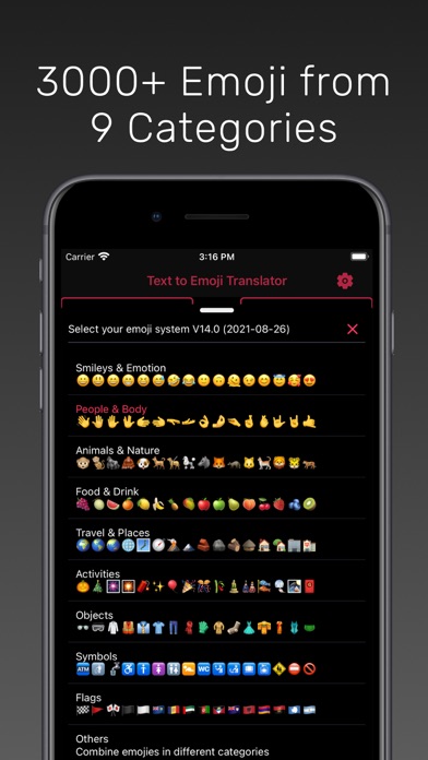 Emoji & Nickname Studio Apps Screenshot