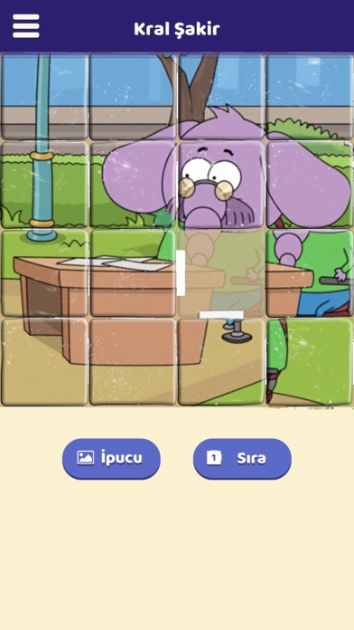 Kral Şakir - Kaydırmalı Puzzle Screenshot