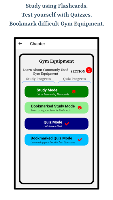 Screenshot #2 pour Learn Gym Equipment