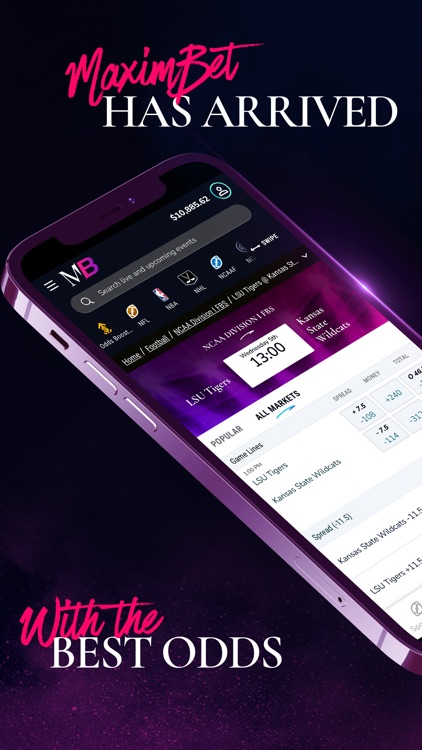 MaximBet Sports Betting & Odds