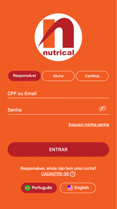 Nutrical Conta Digital Screenshot