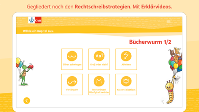 Bücherwurm – Schulversion Screenshot
