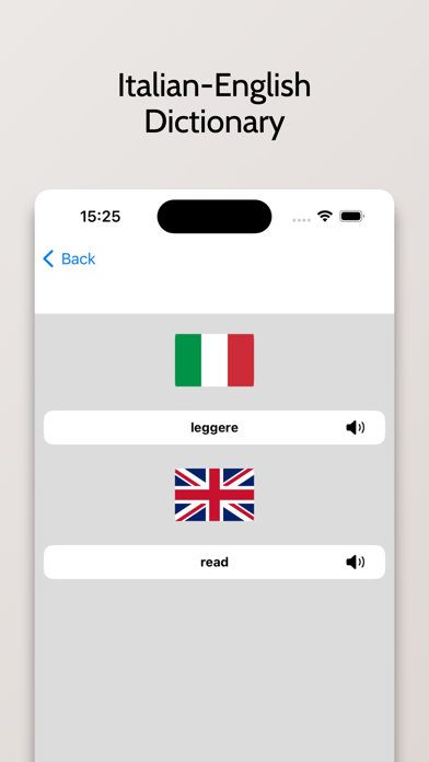 Italian Dictionary - English Screenshot