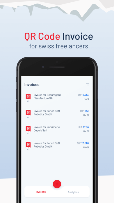 Magic Heidi: Swiss Invoice Screenshot
