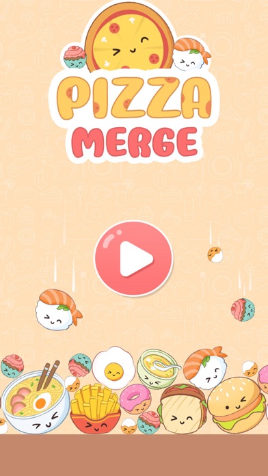 Pizza Merge: Suika 2048 Screenshot