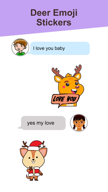 Deer Emojis & Stickers