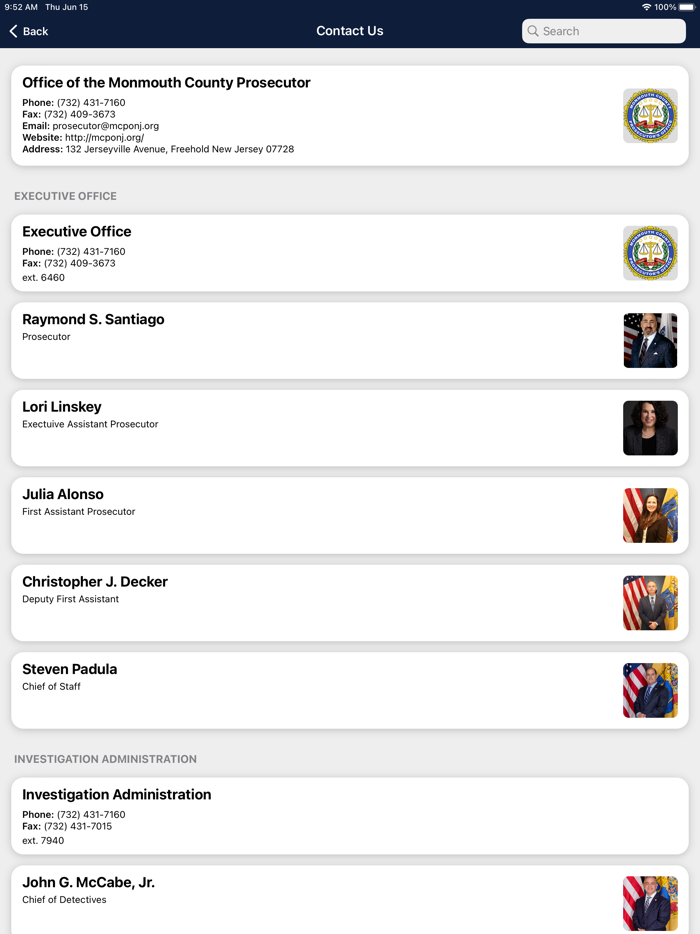 Monmouth County Prosecutors