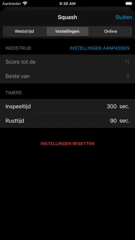 Game screenshot Squash Scores hack