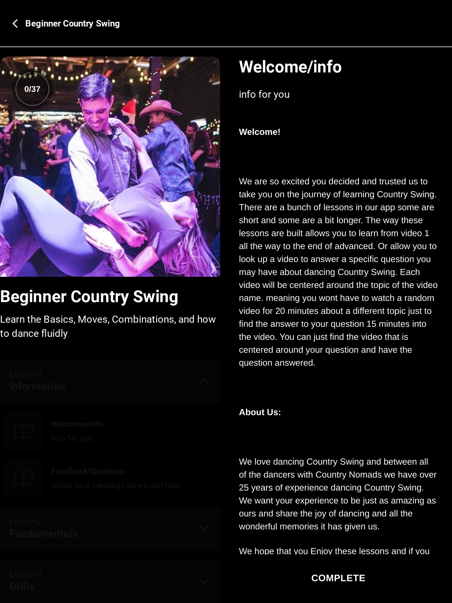 Country Swing Online screenshot 4