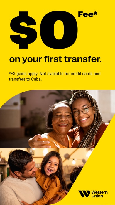 Western Union Send Money Now Screenshot