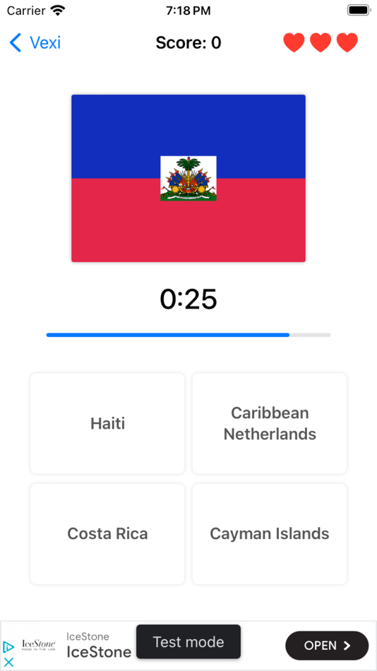 #1. Vexi - Flag Quiz Trivia Game (iOS) 由: Christopher Rene