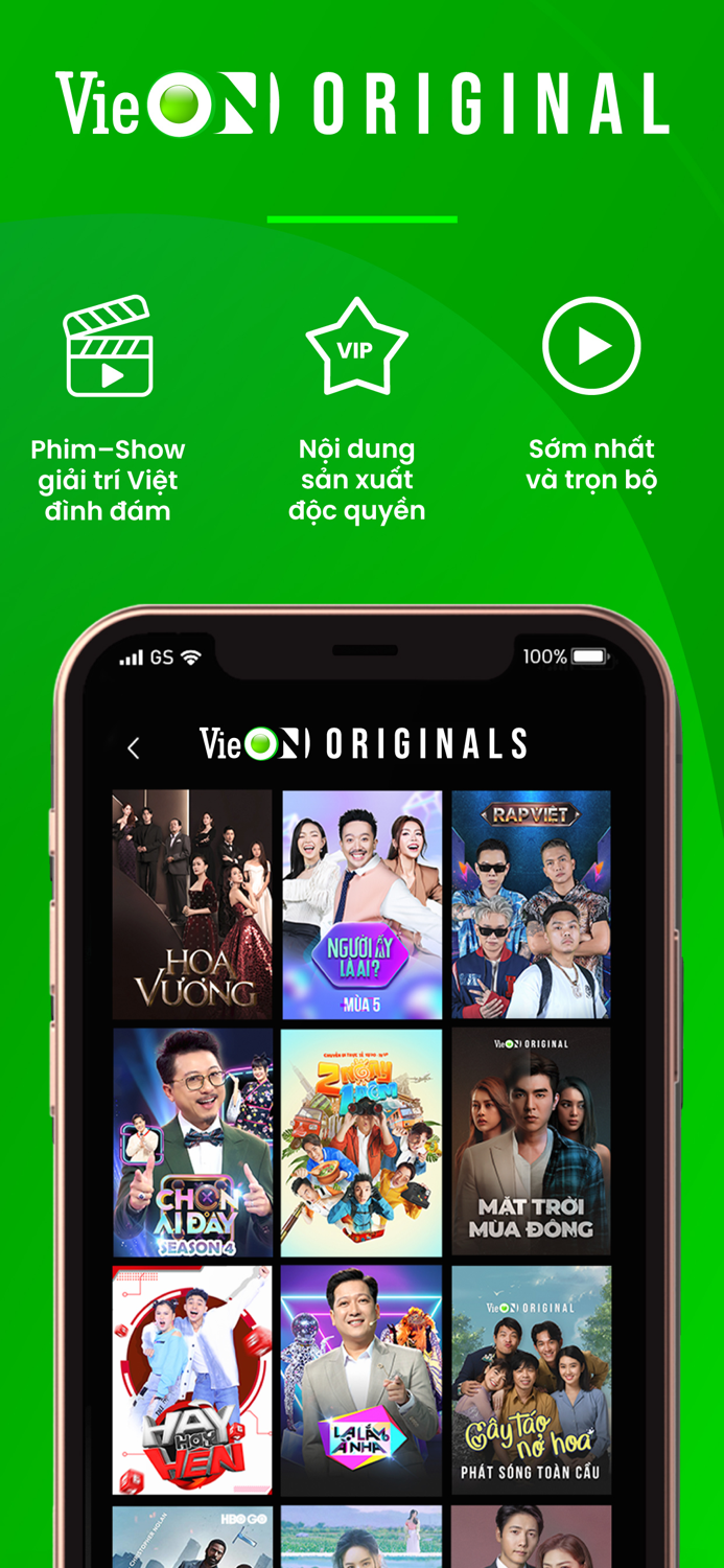 VieON - Films Sport Show TV