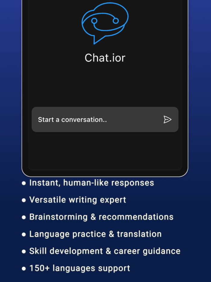 Chat.ior - Smart AI Chatbot