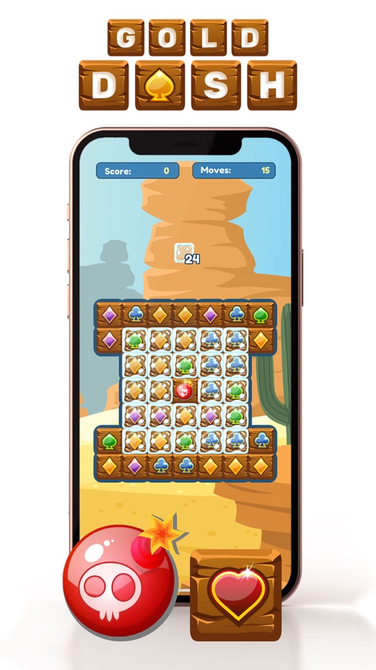 #3. Gold Dash Puzzle (iOS) 由: Faycal Ayachi